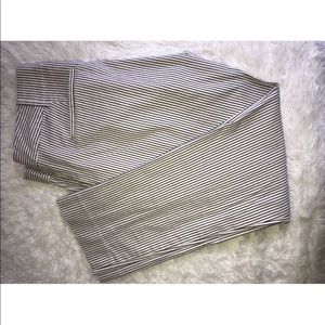 Ann Taylor Stripped ankle pants